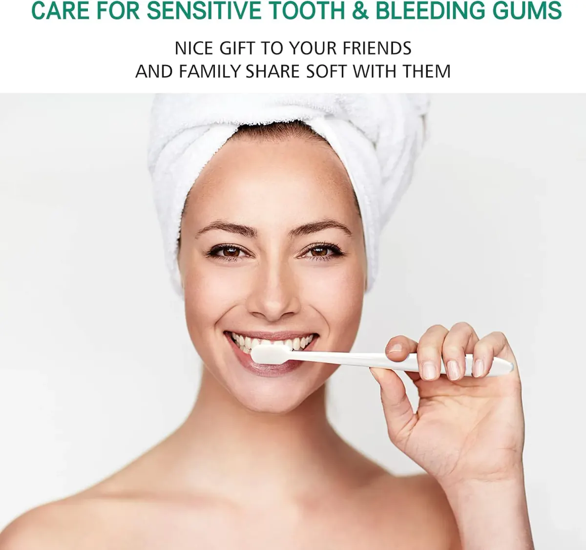 Nano soft toothbrush lifestyle image