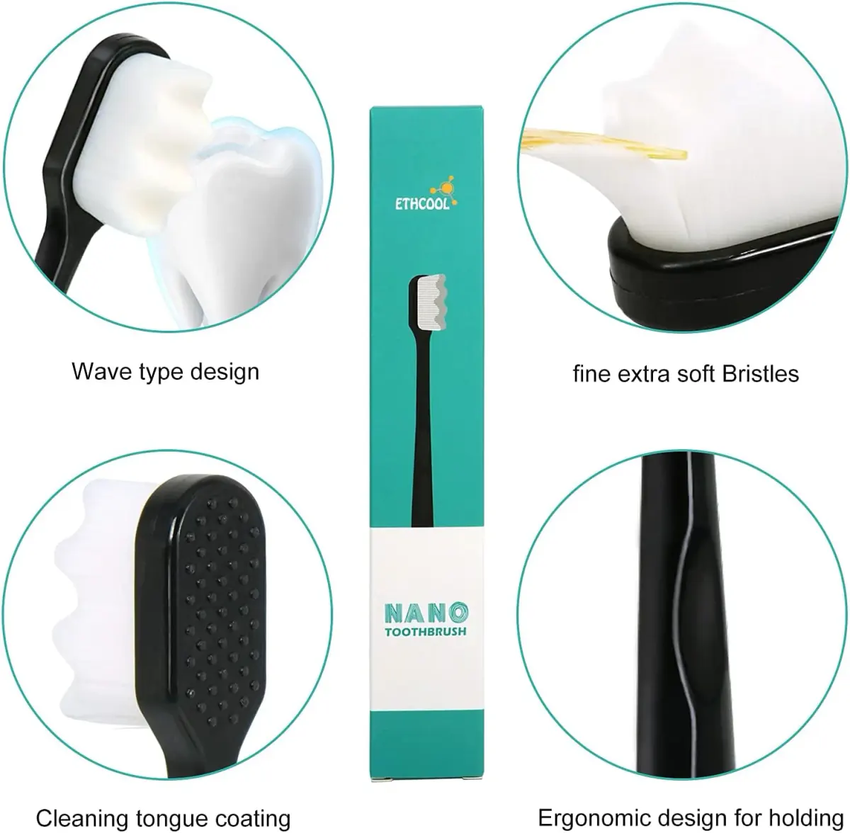Nano toothbrush feature overview